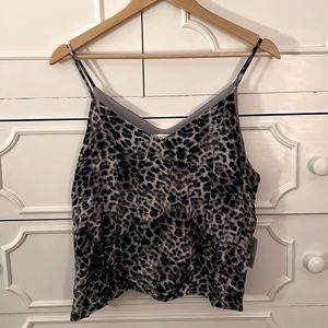 NWT Leopard Tank Size M